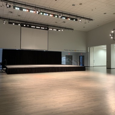 Trinkle Center Main Hall Stage 1